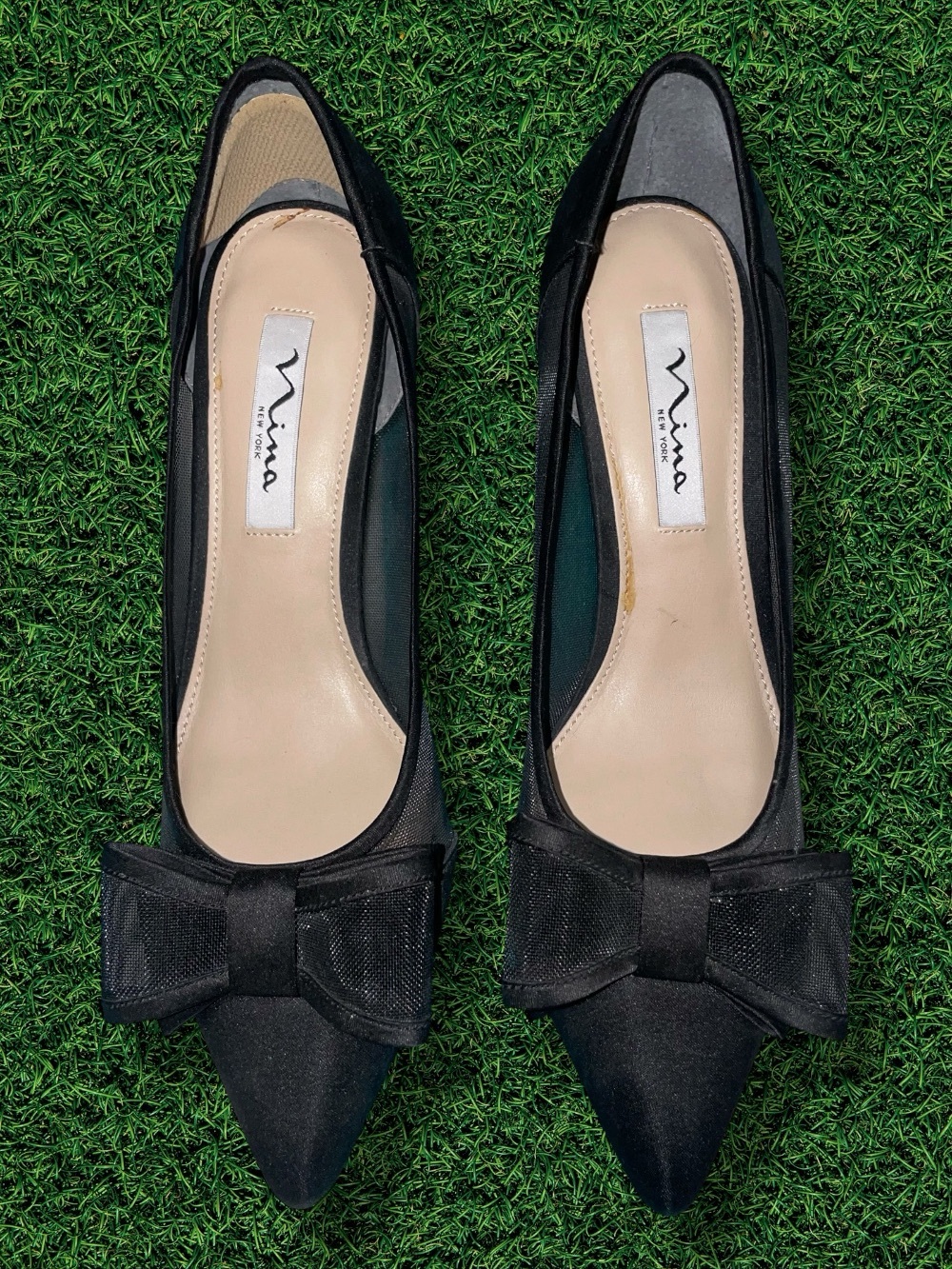 Nina Bianca Bow Heels